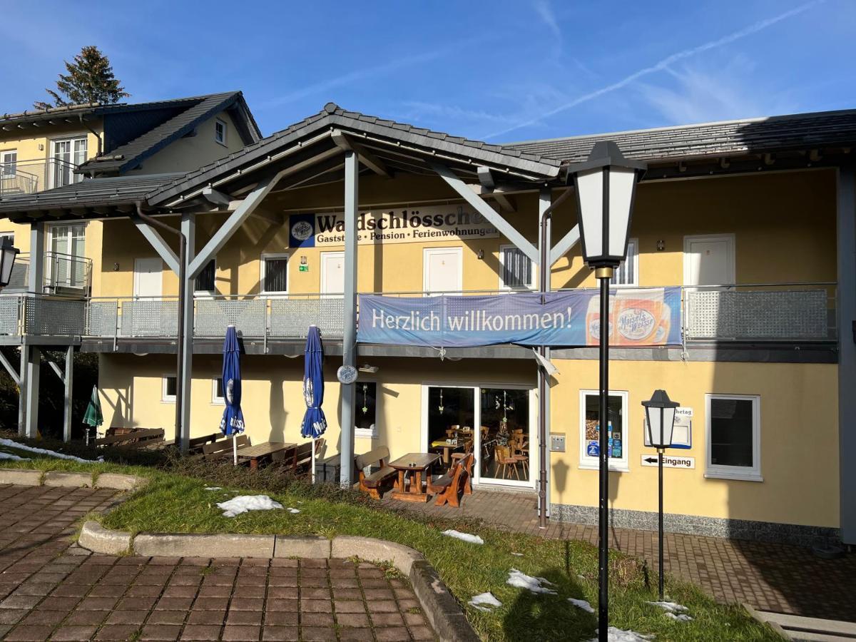 Gaststaette & Pension Waldschloesschen Oberhof  Kültér fotó